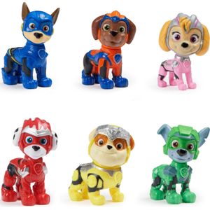 Spin Master PAW Patrol The Mighty Movie - Speelfiguren Cadeaupakket met 6 verzamelbare actiefiguren