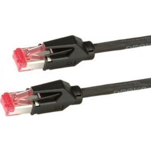 DRAKA Patchcord S/FTP Kat.6 H zwart 20m