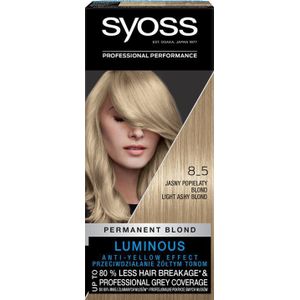 Syoss Farba voor haar Trwała Koloryzacja 8.5 helder Popielaty Blond