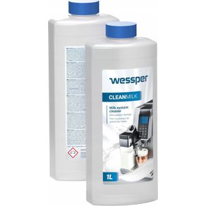 Wessper CleanMilk - Melkreiniger Koffiemachine - 1 Liter - Philips Saeco DeLonghi Jura Krups - MADE IN EU