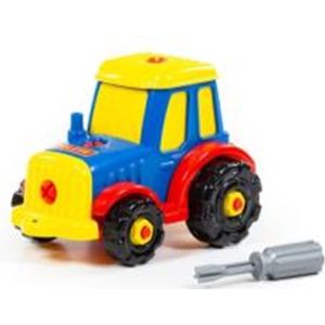 Wader bouwset-transport tractor 20 stukjes