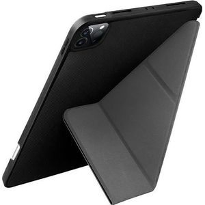 Uniq tablet hoes etui Transforma iPad Pro 12,9 inch (2021) Antimicrobial zwart/ebony zwart