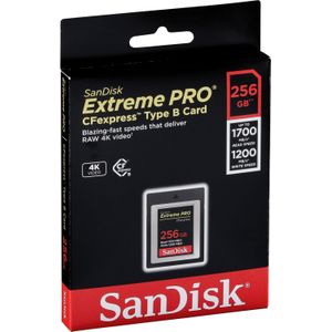 SanDisk CF Express Type 2 256GB Extreme Pro SDCFE-256G-GN4NN