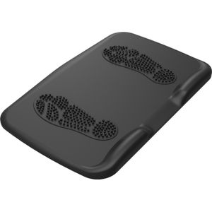 Underlay, ergonomic under foot, standing, massager, non-slip, zwart, polyurethane