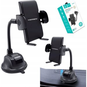. DENMEN auto houder KOKPIT SZYBA zwart DH20