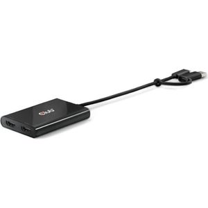 Club 3D CSV-1475 video splitter USB Type-C 2x HDMI