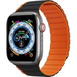 Dux Ducis band magnetisch Dux Ducis Strap (LD Version) Apple Watch 4/5/6/7/SE/8 40/41mm zwart-oranje