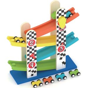 Smily Play auto track Slide met cars