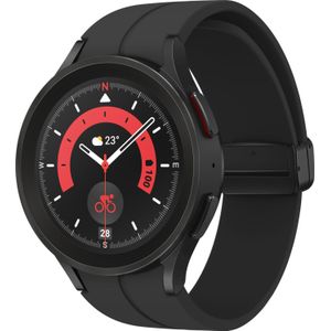 Samsung Galaxy Watch5 Pro 3,56 cm (1.4 inch) OLED 45 mm Digitaal 450 x 450 Pixels Touchscreen 4G Zwart Wifi GPS