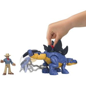 Mattel Imaginext Jurassic World Stegosaurus & Dr. Grant