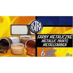 Astra Poster paints 6 colors/10 ml metaal