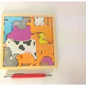 Melissa & Doug puzzel houten huisdieren 218 06843