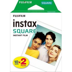 Fujifilm 1x2 Instax Square Film wit frame