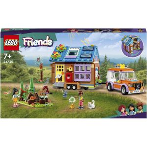 LEGO Friends Tiny House Kampeerset met Bos, Huisdieren en Speelgoedauto - 41735