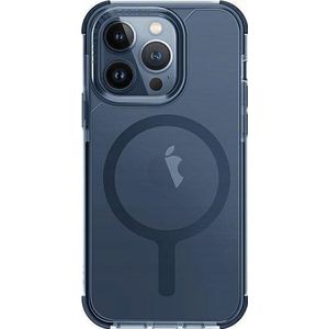 Uniq etui Combat iPhone 15 Pro Max 6.7 inch Magclick Charging ciemnoniebieski/smoke blauw