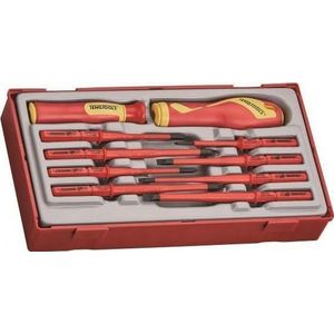 Teng Tools serie 10-delig schroevendraaiers 1000V TTV710N