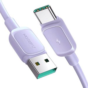 Joyroom Kabel USB USB-A - USB-C 1.2 m paars (JYR761)