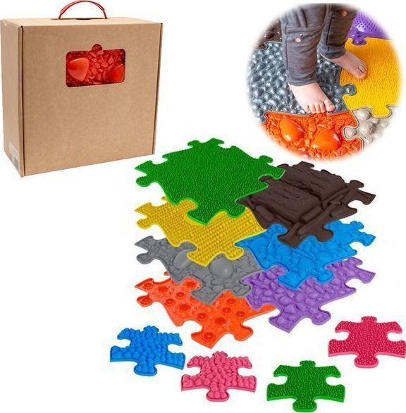 Askato Floor mat Orthopedic Sensory 7 elements + 4 klein