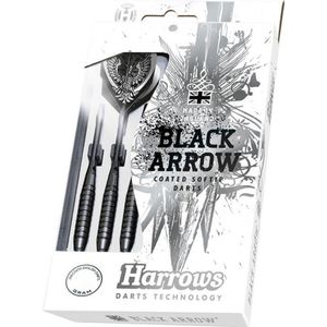 Harrows dartpijlen zwart ARROW Softip