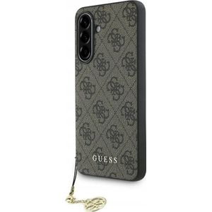 GUESS 4G Charms collectie Case voor Samsung Galaxy A36 bruin