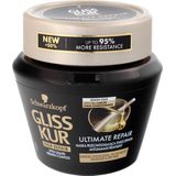 Schwarzkopf Gliss Kur Ultimate Repair masker voor haar droog en heel beschadigd 300ml