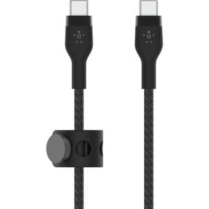 Belkin BOOST↑CHARGE PRO Flex USB-kabel 2 m USB 2.0 USB C Zwart