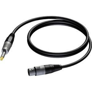 Procab Kabel Jack 6.3mm - XLR 3m zwart (CAB900/3)