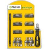 Fieldmann FDS 1010-58R Set of 56 bits + ratchet screwdriver + elastic cap