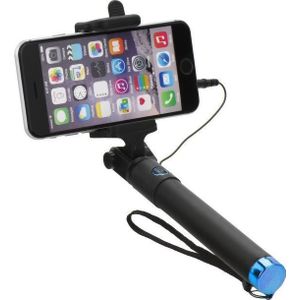 Partner Tele.com Selfie stick serie / houder voor selfie met pilotem w rączce blauw (przewód 3,5mm Jack)