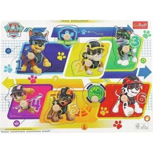 Trefl puzzel houten voor kinderen PREMIUM PAW Patrol paw 16309