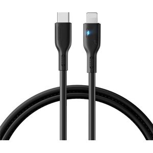 Joyroom Kabel USB USB-C - Lightning 1.2 m zwart (JYR714)