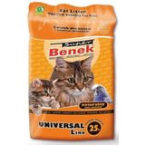 Super Benek Certech Universal Natural - Klonterende Kattenbakvulling 25 l