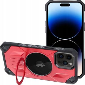 tas ARMOR MAG COVER kompatybilny met MagSafe voor IPHONE 14 Pro rood