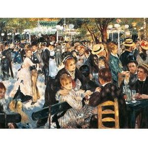 Puzzel Bal du Moulin de la Galette (1000 Stukjes, Renoir)