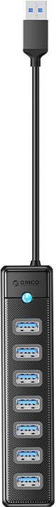 Orico PW7U USB to 7x USB 3.0 Hub Adapter (zwart)