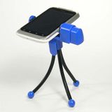 Logo Selfie stick mobiel phone on the table, blauw, thermoplastic