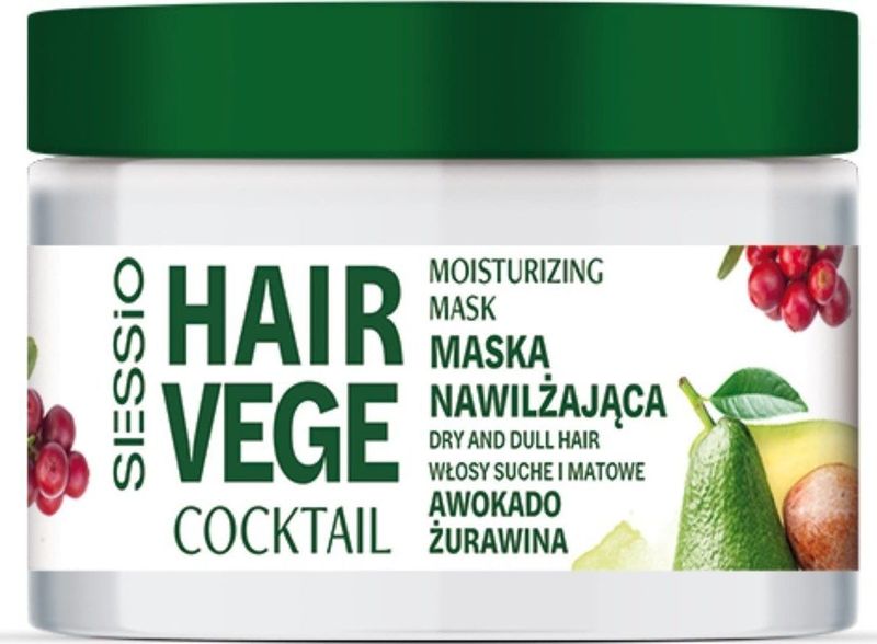 Chantal SESSIO HAIR VEGE masker awok&żurawin.250ml