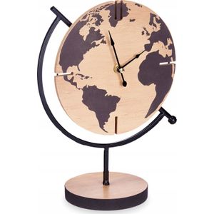 Giftdecor klok staand na komodę globe TIME, 30,5 x 12 cm