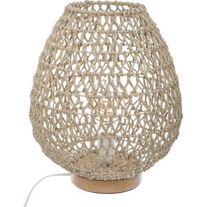 Atmosphera tafellamp lamp nacht Etel Nature ażurowa 35,5 cm