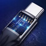 Dudao Kabel USB Kabel L3ST USB-A - USB-C 5A 1,2m w gevlochten - zwart