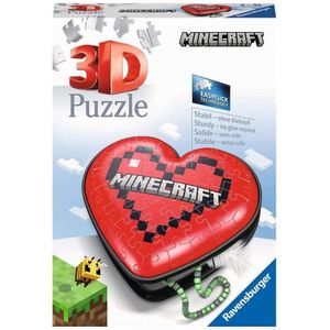 Ravensburger puzzel 3D 54 elements Minecraft Heart