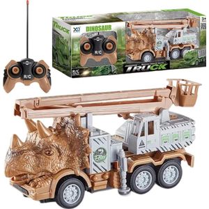 ProNice AUTO CIĘŻARÓWKA ZDALNIE STEROWANA DINOZAUR MUZYKA mand STRAŻ NA PILOT RC