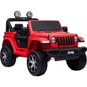 LEAN Sport Auto na accu Jeep Rubicon 4x4 rood