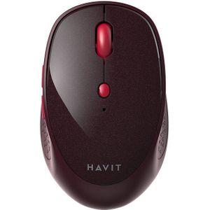 Havit draadloos mouse Havit MS76GT plus (rood)