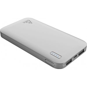 Holdit Smartline PowerBank 10000mAh Li-poly 2,4A zilver