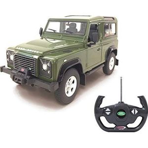 Rastar Rc Land Rover Defender Jongens 40 Mhz 1:14 Groen