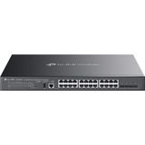 TP-Link SG5428XMPP netwerk-switch Managed L3 Gigabit Ethernet (10/100/1000) Power over Ethernet (PoE) Zwart