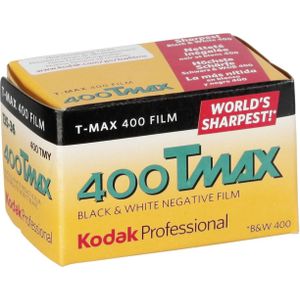 Kodak PROFESSIONAL T-MAX 400 FILM, ISO 400, 36-pic, 1 Pack kleurenfilm 36 opnames