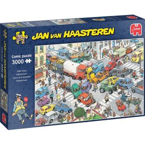 Jumbo Jan van Haasteren Traffic Chaos 3000pcs