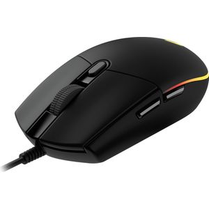 Logitech muis G102 Lightsync Gaming Mouse zwart